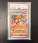 2009 POKEMON DIAMOND & PEARL BLACK STAR PROMO HOLO #DP45 CHARIZARD G LV.X PSA 7