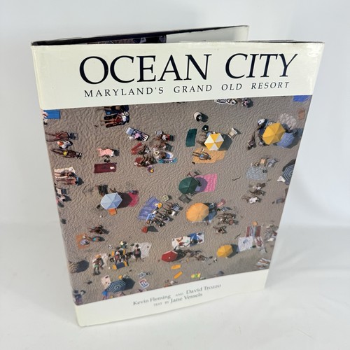 SIGNED Ocean City Maryland's Grand Old Resort Photograph Book 1990 Coffee Table