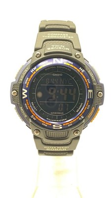 Casio 3157 SGW-100 Digital Watch,  Twin Sensor, WR 200M, Compass Thermometer.