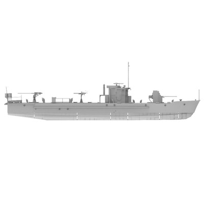 RHWS700026 1/700 Project 194 BMO Patrol Boat Waterline