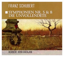 Herbert von Karajan Symphonien Nr. 5  Nr. 8 - die Unvollendete CD  UK IMPORT 