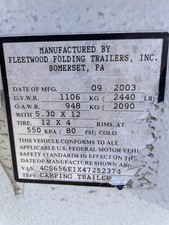 Fleetwood Popup Camper