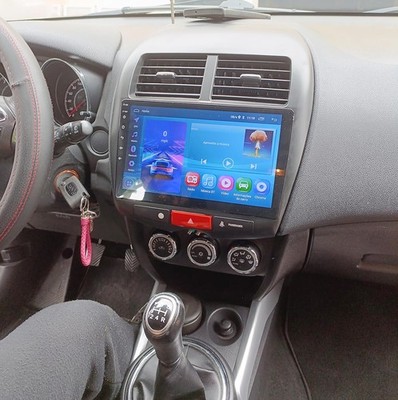 Für Mitsubishi ASX 2010-2017 64GB Android 14 Autoradio GPS Navi Carplay +Kamera