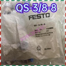 NEW 10PCS/1bag Festo QS-3/8-8 153006 Fittings New Free Shipping QS3/88 Fast ship