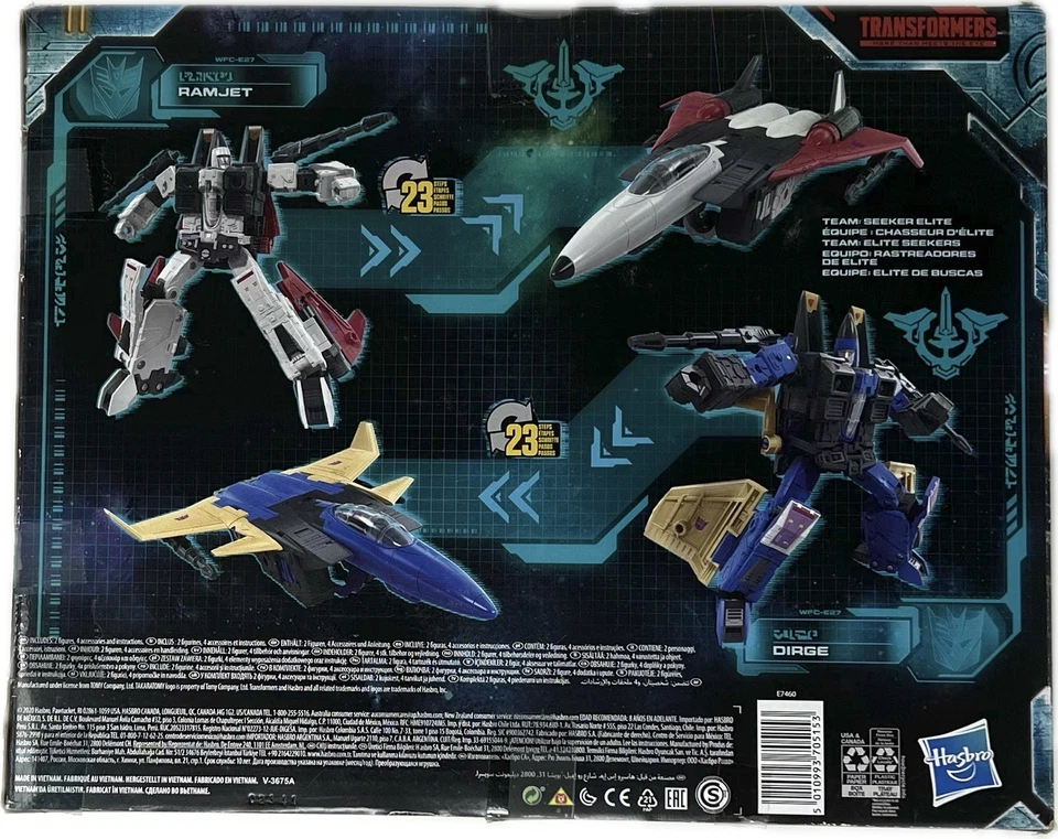 Transformers Generations Earthrise Ramjet & Dirge (100% Complete) - Immagine 2 di 4