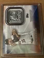 2021 Topps - 70th Anniversary Manufactured Logo Patch Justin Verlander