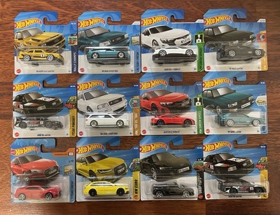 Hot Wheels AUDI Konvolut Avant RS2, 1987 1990 Quattro E-tron 1984 Sport  Rs6 Rs5