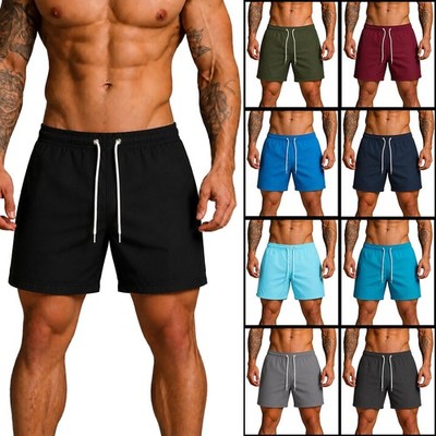 Badehose Herren Badeshorts Schwimmhose Kurze Shorts Mesh Innenslip Schnelltrockn