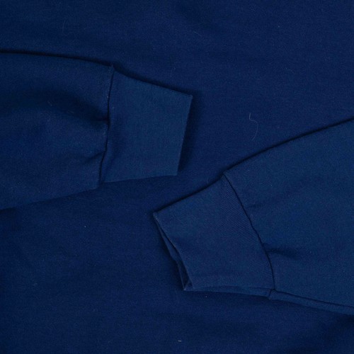 Vintage Blank Heavyweight Sweatshirt XL Men's Blue Plain - Picture 6 of 6