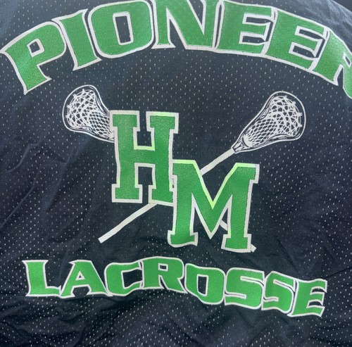 Vintage Nike Lacrosse Large/XL Reversible Practice Jersey White Grey