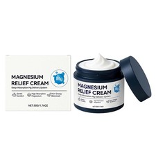 Magnesium Cream for Muscle  Joint Pain Relief, Fast Absorbing, 1.76oz