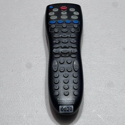 RadioShack Family Favorites 5in1 Black Universal Remote Control Wireless