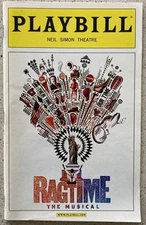Ragtime Playbill Bobby Steggert Christiane Noll Quentin Earl Darrington 12/2009