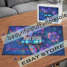 1000 piece jigsaw puzzle Butterfly Night Floral night floral