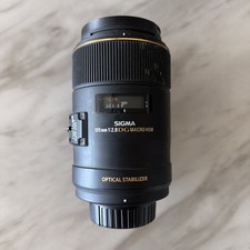 Sigma AF 105mm f2.8 EX DG Macro HSM OS Lens Nikon