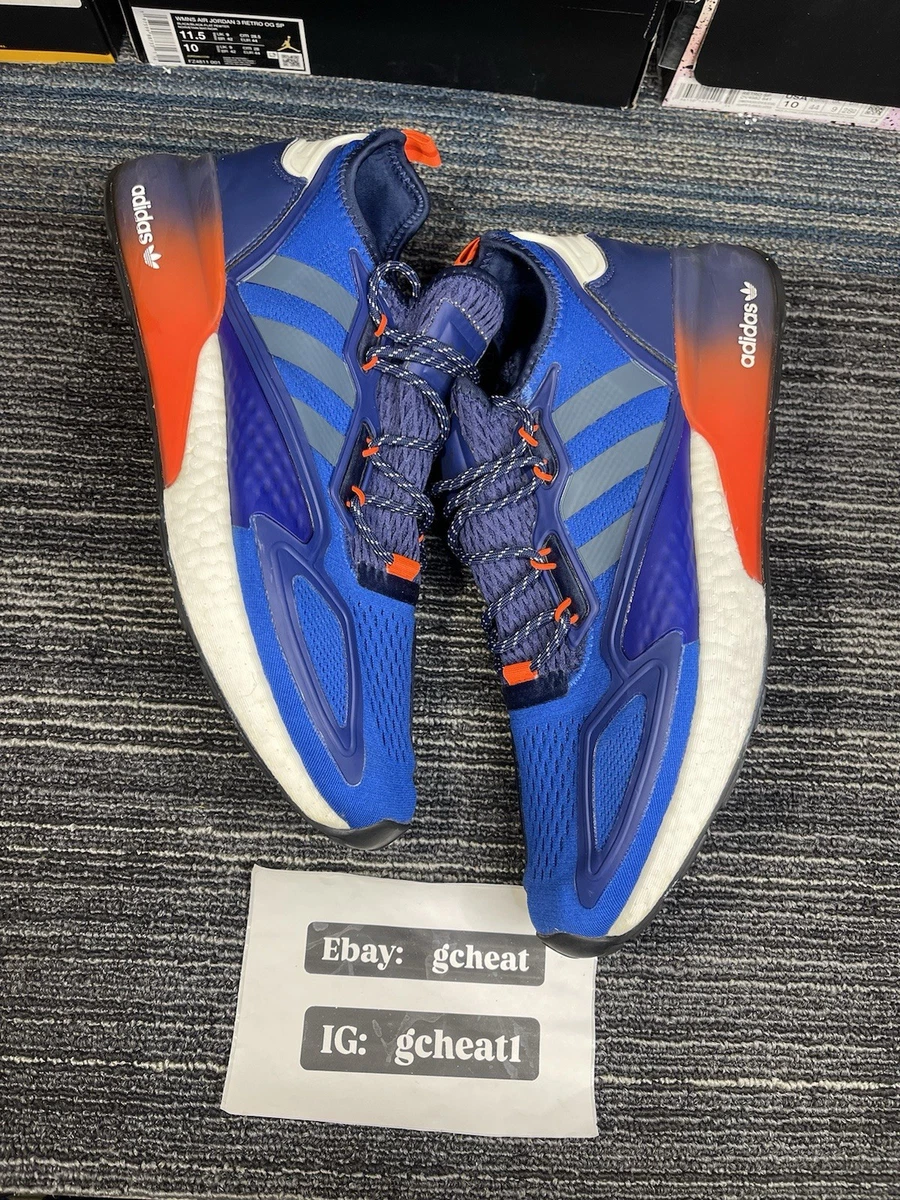 adidas ZX 2K Boost Blue Tech Indigo for Sale | Authenticity