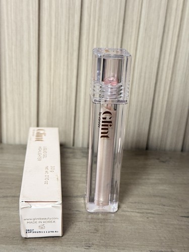Glint Liquid Gel Highlighter - Multi-Use Face & Body Gloss - (Dewy Moon, 0.1oz) - Picture 3 of 4