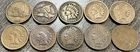 KEY DATES 1857-1858 Flying Eagle & Indian Cent Collection, 10 Coins, Circulated