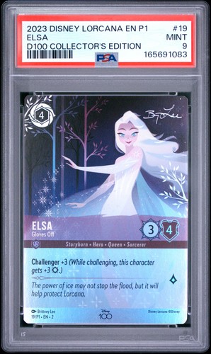 Elsa - Gloves Off graded PSA 9 for sale on eBay