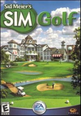 Sid Meier's SimGolf PC CD build own course greens build custom golf resort game!