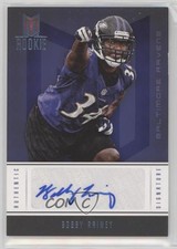 2012 Panini Momentum Rookie Signature Platinum 2/25 Bobby Rainey #203 4f5