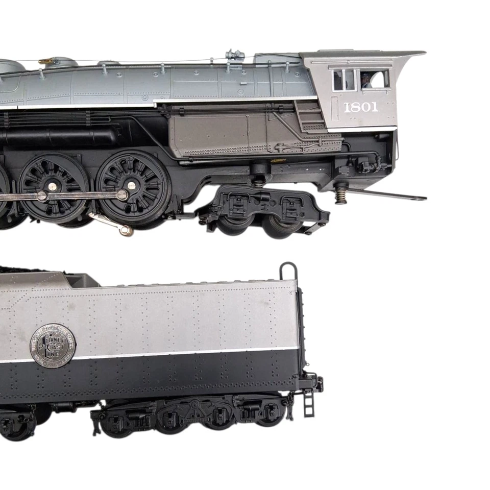 MTH 4-8-4 Northern Steam Engine Protosound 2.0 Atlantic Coast Line 20-3083-1 - Image 4 of 4