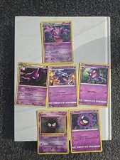 Gengar 60 162 2015 Rare Holo With Haunter And Gastly
