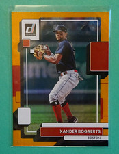2022 Panini Donruss, XANDER BOGAERTS *Orange Holo* #126, Now Padres, Baseball!
