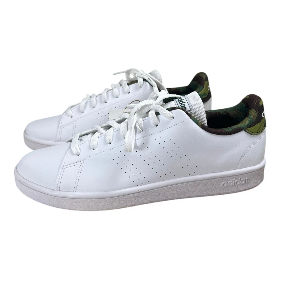 Adidas Advantage Base White Camo for sale | eBay
