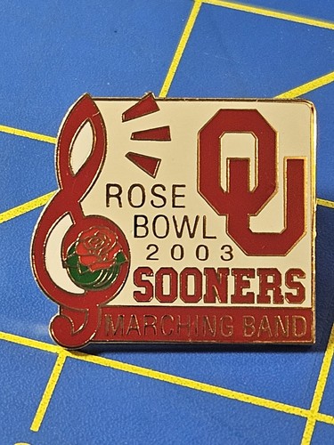 2003 Tournament Of Roses Parade Marching Band University Oklahoma Sooners Rose B - Picture 2 of 3
