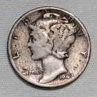 1942-P MERCURY DIME VINTAGE COLLECTABLE