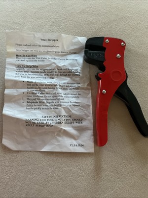 Automatic Quickstrip Wire Stripper and Cutter, Quick Strip