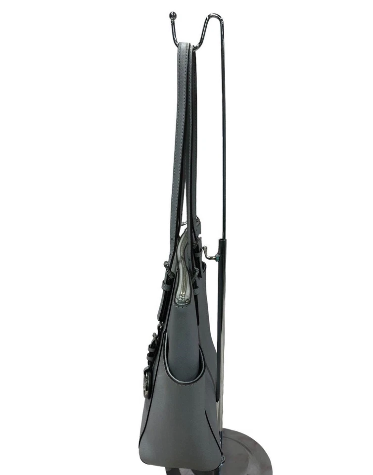 Michael Kors Charlotte Large Saffiano Leather Top-Zip Tote Bag - Image 4 of 4