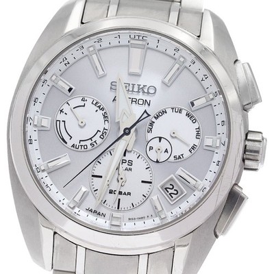 SEIKO Astron SBXC063/5X53-0AV0 GPS Solar Powered Radio Men's Watch_960133