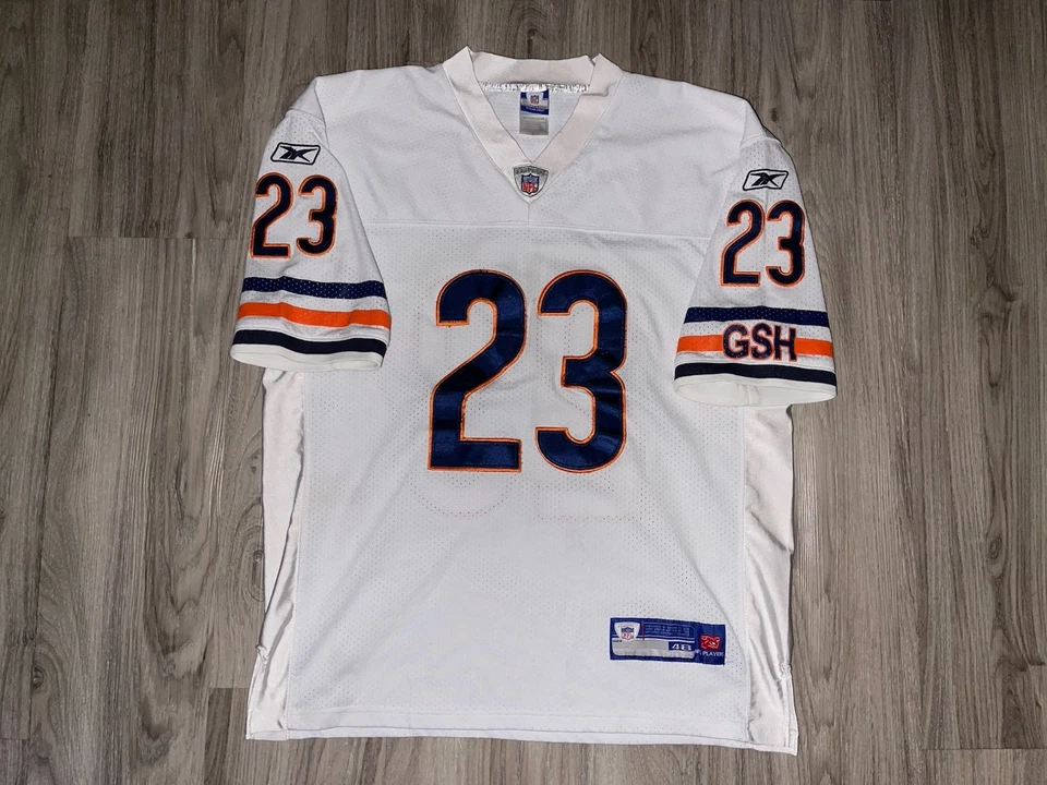 Camiseta deportiva de colección 2008 Reebok Chicago Bears Devin Hester #23 NFL GU63 RARA Foto 2 de 4