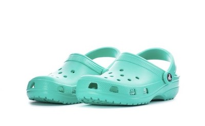 Brand New Teal Crocs Crocs Classic Clogs Slip On Unisex Womens 7 Mens 9 Teal Blue  main image 2