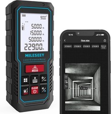 70M Laser Measure Device with Phone App, MiLESEEY Laser Meter with Electronic