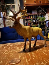 vintage Bull Elk toy figure, most notably produced by the Breyer Molding Co..