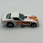 Vintage Hot Wheels Mainline #3955 Firebird Funny Car White / Malaysia Base - VGC
