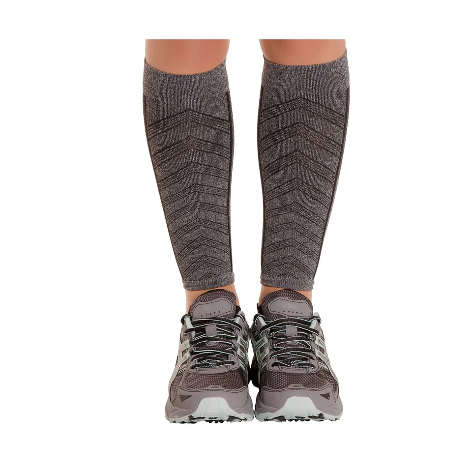 Mangas de compresión para piernas de peso pluma - Alivia las férulas de la espinilla, las tensiones de la pantorrilla Foto 3 de 4