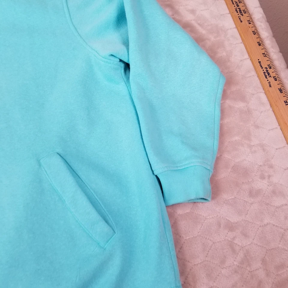 VTG Tudor Court by Haband Womens Bright Blue Cardigan Snap Button - Size M - Image 3 of 4