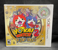 Yo-Kai Watch 2: Fleshy Souls (w/Medal) (Nintendo 3DS) BRAND NEW / US Version