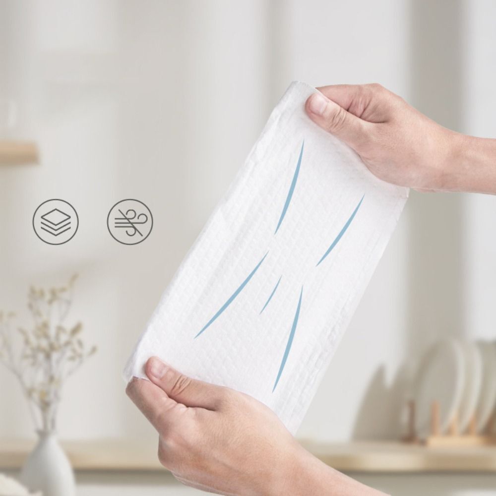 1 Roll/30Pcs Handy Cleaning Cloths Durable Cleaner Wipes Kitchen eBay