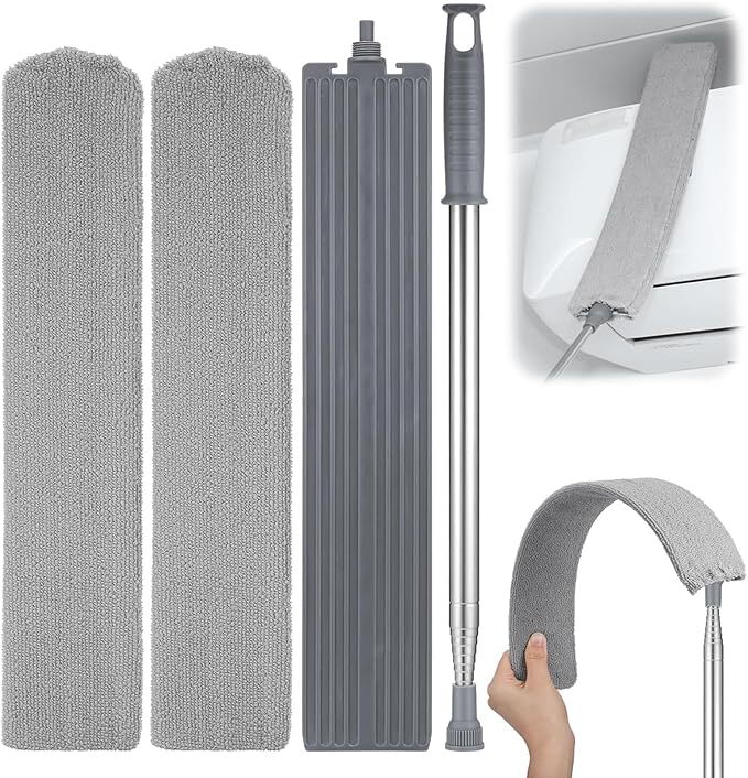 Retractable Gap Cleaning Brush with Long Handle 30 to 100 Inch