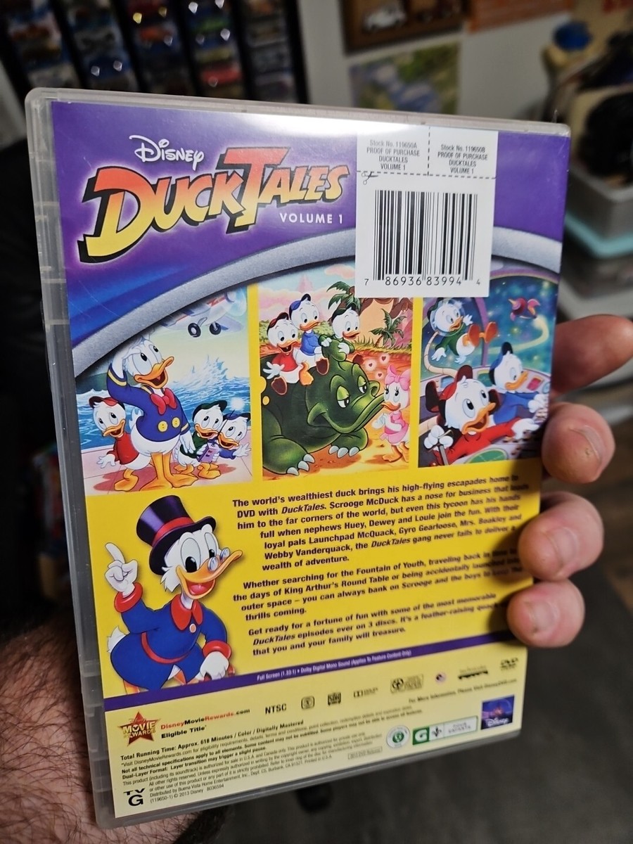 25 ANNIVERSARY DuckTales: Volume 1 (DVD, 1987) 786936839944