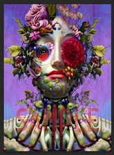 Stunning Mystic Robot Art Print by Ziola 11x17 Hand Signed Android Surrealism 