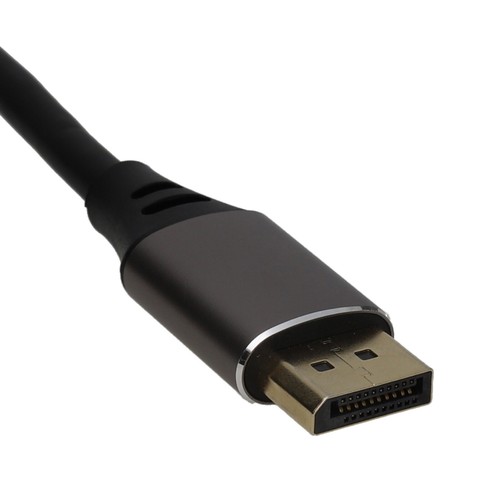 Aura Displayport v1.4 4K 60Hz Abgeschirmtes Flexible TPE Kabel Vergoldet Av 5m - Bild 10 von 13