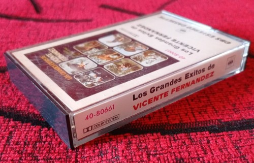 VICENTE FERNANDEZ ** Los Grandes Exitos ** ORIGINAL 1975 SPAIN CASSETTE NO LP - Picture 3 of 3