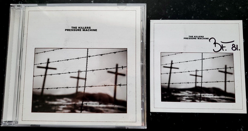 THE KILLERS SIGNED CD PRESSURE MACHINE AUTOGRAPHED BRANDON FLOWERS