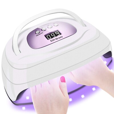 Maquina Secadora Lámpara  de uñas  150W Sun X8  UV LED Todos Geles y Polacos
